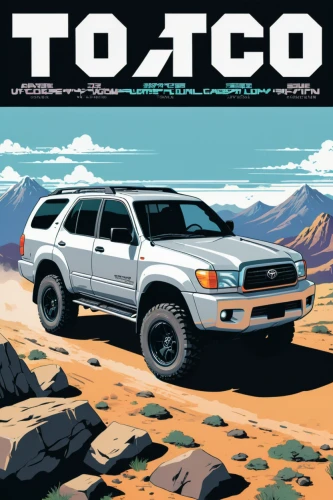 toyota tacoma,toyota 4runner,tucano-toco,4 runner,ford explorer sport trac,toyota land cruiser,tofino,totopo,toyota fj cruiser,toyota tundra,off road toy,ford expedition,cd cover,off-road vehicles,vehicle cover,off-road vehicle,compact sport utility vehicle,ford ranger,toyota highlander,offroad,Illustration,Vector,Vector 01