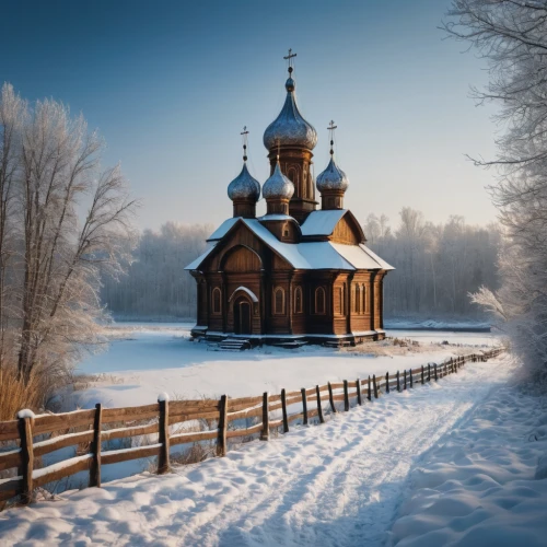 russian winter,wooden church,saint basil's cathedral,russian holiday,russian traditions,russian folk style,ukraine,winter landscape,winter house,winter morning,the kremlin,winter village,kremlin,putna monastery,christmas landscape,alexander nevski church,snowy landscape,moscow,saint isaac's cathedral,in the winter,Photography,General,Fantasy