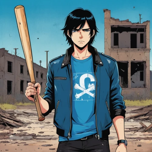 yukio,baseball bat,sakana,matsuno,baseball uniform,blue-collar worker,main character,blue-collar,baseball player,anime japanese clothing,batter,ren,comic hero,guilinggao,nico,scythe,gunkanjima,hero academy,governor,axe,Illustration,Japanese style,Japanese Style 06