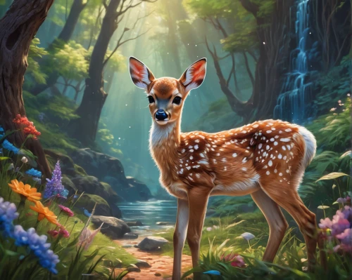 fawn,deer illustration,dotted deer,bambi,fawns,deer,european deer,deer-with-fawn,young-deer,forest animal,young deer,spotted deer,deer drawing,baby deer,male deer,deer in tears,deer with cub,forest animals,deers,forest background,Conceptual Art,Daily,Daily 31