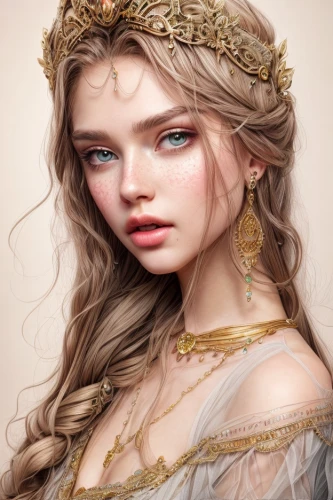 gold filigree,jessamine,fantasy portrait,gold foil crown,diadem,gold crown,filigree,golden crown,bridal accessory,princess crown,fantasy art,faery,fairy queen,fairy tale character,bridal jewelry,angelica,rapunzel,spring crown,boho art,elven,Common,Common,Natural