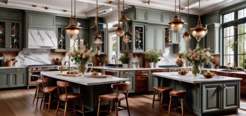 brownstone,dark cabinets,victorian kitchen,dark cabinetry,chefs kitchen,big kitchen,kitchen & dining room table,china cabinet,kitchen design,vintage kitchen,breakfast room,copper cookware,tile kitchen,kitchen cabinet,barstools,modern kitchen interior,under-cabinet lighting,modern kitchen,copper utensils,dining room