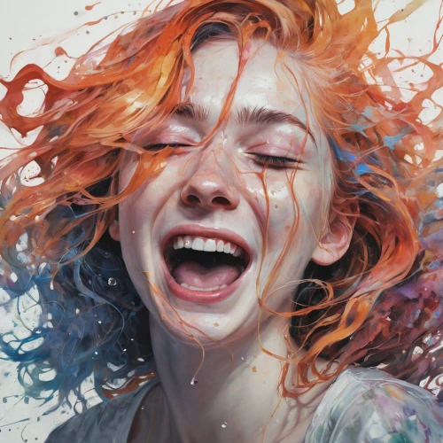 ecstatic,a girl's smile,the festival of colors,laugh,laughter,to laugh,world digital painting,laughing bird,grin,spark of shower,painting technique,cheerfulness,laugh at,baby laughing,exploding head,cheerful,a smile,astonishment,grinning,digital painting,Photography,General,Fantasy
