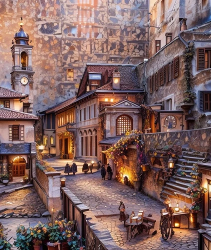 medieval town,medieval street,nativity village,alpine village,winter village,medieval market,mountain village,escher village,mountain settlement,old city,christmas village,medieval,christmas town,medieval architecture,old town,grand bazaar,knight village,the old town,wooden houses,prague