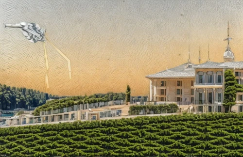 villa d'este,villa farnesina,villa cortine palace,villa balbiano,schönbrunn castle,villa balbianello,monbazillac castle,villa borghese,belvedere,iulia hasdeu castle,frascati,bendemeer estates,chateau margaux,private estate,grape plantation,presidential palace,schleissheim palace,estate,genesis land in jerusalem,vatican city flag,Architecture,General,Transitional,Italian Art Deco