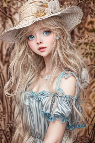 female doll,painter doll,artist doll,fashion doll,vintage doll,dress doll,fashion dolls,realdoll,handmade doll,fairy tale character,doll figure,victorian lady,doll paola reina,doll's facial features,girl wearing hat,cloth doll,eglantine,model doll,designer dolls,girl doll,Common,Common,Natural