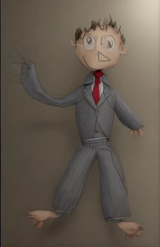 3d man,cartoon doctor,animated cartoon,ventriloquist,cgi,peter,business angel,businessman,pinocchio,character animation,puppet,suit actor,suit,caricature,3d model,string puppet,male poses for drawing,3d figure,animation,carton man,Common,Common,Film