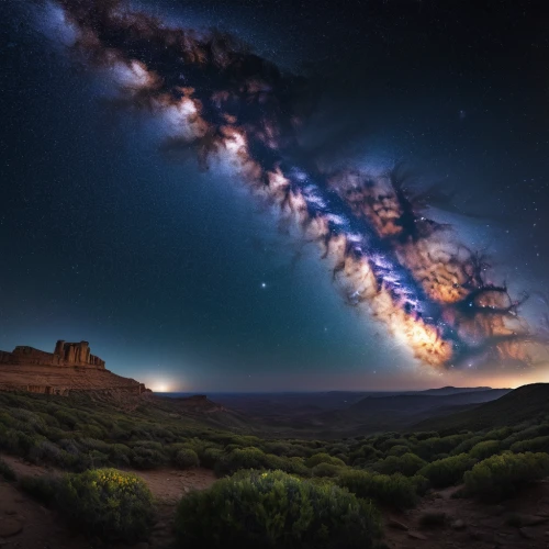 the milky way,milky way,milkyway,astronomy,galaxy collision,valley of the moon,the night sky,monument valley,moon valley,night sky,celestial phenomenon,starscape,astrophotography,spiral galaxy,alien planet,starry night,desert landscape,runaway star,desert desert landscape,grand canyon