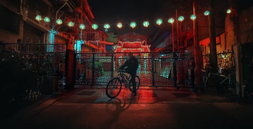 alleyway,alley,alley cat,digital compositing,photomanipulation,daredevil,rescue alley,cyberpunk,red lantern,live escape game,blind alley,bicycle lighting,play escape game live and win,girl walking away,red cat,photo manipulation,neon coffee,neon lights,neon light,game art