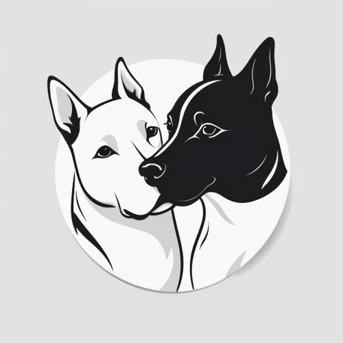 bull terrier (miniature),bull and terrier,bull terrier,animal icons,dog illustration,dribbble icon,basenji,gray icon vectors,spotify icon,korean jindo dog,wolf couple,animal stickers,canis lupus,dog line art,fairy tale icons,akita inu,manchester terrier,two wolves,canines,two dogs,Unique,Design,Logo Design