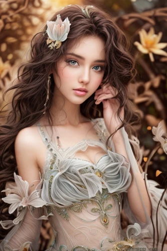 beautiful girl with flowers,faery,faerie,flower fairy,fairy tale character,fairy queen,autumn background,yellow rose background,fantasy portrait,celtic woman,fantasy art,spring leaf background,girl in flowers,flower background,elven flower,romantic portrait,romantic look,female beauty,fantasy picture,autumn flower,Common,Common,Natural