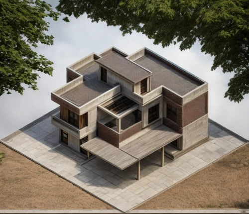 cubic house,cube house,frame house,house hevelius,house shape,model house,house drawing,timber house,3d rendering,cube stilt houses,two story house,isometric,inverted cottage,residential house,escher,archidaily,modern architecture,dog house frame,modern house,danish house,Architecture,Villa Residence,Masterpiece,Organic Architecture