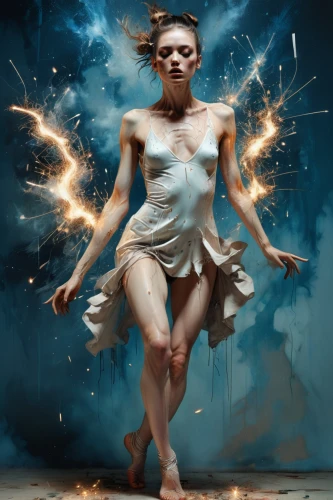 firedancer,world digital painting,photo manipulation,sci fiction illustration,mystical portrait of a girl,fire dancer,photomanipulation,photoshop manipulation,smoke dancer,image manipulation,digital compositing,ballerina girl,psyche,digital painting,fantasy art,ballet master,astral traveler,divination,light bearer,blue enchantress,Photography,Fashion Photography,Fashion Photography 01