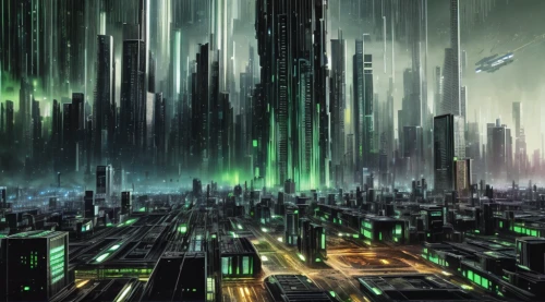 futuristic landscape,sci fiction illustration,metropolis,sci fi,destroyed city,city cities,black city,fantasy city,sci-fi,sci - fi,cyberpunk,scifi,dystopian,cityscape,cyberspace,cities,urbanization,patrol,science fiction,dystopia