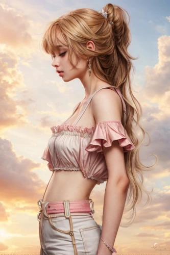 jessamine,rapunzel,bodice,fantasy portrait,rosa ' amber cover,fantasy art,fantasy picture,sky rose,portrait background,blonde woman,world digital painting,fairy tale character,young woman,eglantine,peach rose,aphrodite,vanessa (butterfly),cg artwork,romantic portrait,emile vernon,Common,Common,Natural