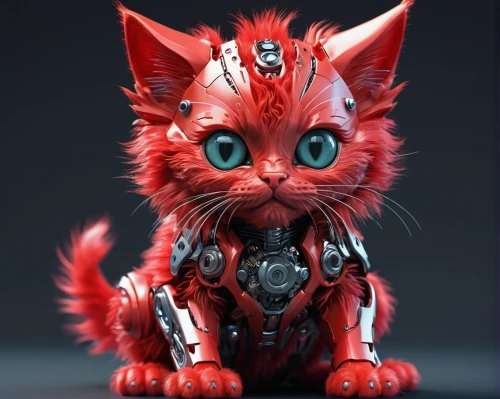 cat warrior,red cat,lucky cat,wind-up toy,cat vector,rex cat,3d figure,breed cat,animal feline,cat-ketch,armored animal,tau,chat bot,red tabby,kitten,3d model,cat,tiger cat,doll cat,feline,Conceptual Art,Sci-Fi,Sci-Fi 03