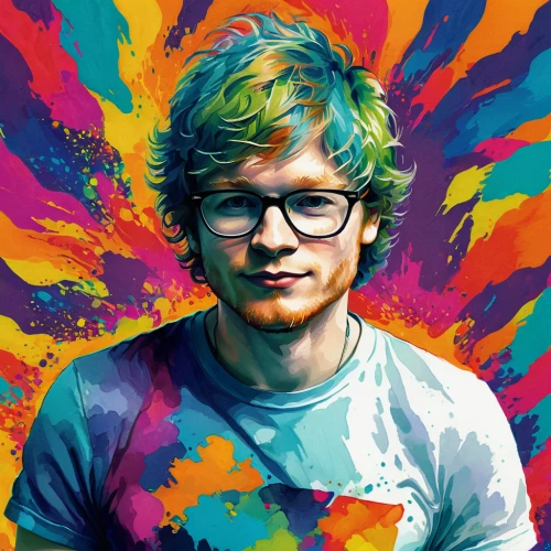 wpap,pop art style,painter,vector art,portrait background,edit icon,spotify icon,crayon background,color glasses,cool pop art,ed fu,artist color,colorfulness,art paint,paint,zest,vector illustration,photo painting,pop art colors,chalk drawing,Illustration,Paper based,Paper Based 15