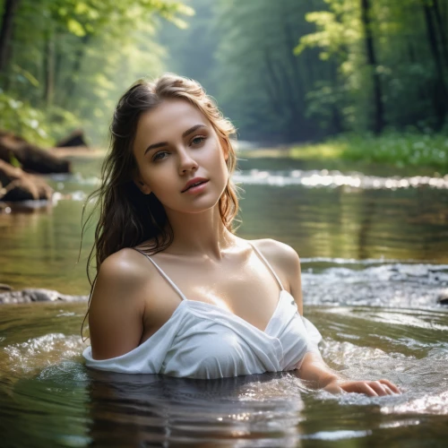girl on the river,the blonde in the river,water nymph,in water,floating on the river,flowing water,stream,idyllic,streams,natural water,woman at the well,photoshoot with water,water flowing,thermal spring,siren,water flow,paddler,immersed,beauty in nature,clear stream,Photography,General,Natural