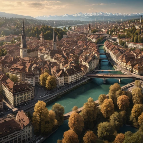 bern,thun,lucerne,limmat,thun lake,nuremberg,zurich,solothurn,regensburg,tübingen,bamberg,konstanz,city moat,nebellandschaft,muenster,ulm,medieval town,the alps,geneva,schaffhausen,Photography,General,Natural