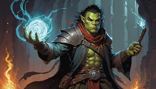 half orc,dodge warlock,undead warlock,magus,cleanup,avenger hulk hero,magic grimoire,heroic fantasy,orc,aaa,the wizard,mage,male character,lokportrait,arcanum,prejmer,thane,green goblin,dane axe,frankenstein,Conceptual Art,Fantasy,Fantasy 08