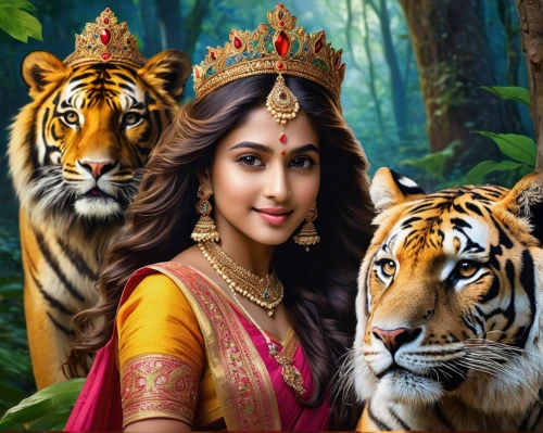 bengalenuhu,lakshmi,radha,tamil culture,jaya,bengal,pooja,royal tiger,ramayana,tiger lily,east indian,anushka shetty,sari,indian celebrity,ramayan,bengal tiger,deva,hindu,indian culture,tigers,Photography,General,Natural