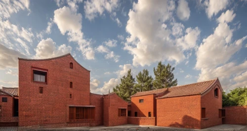 red bricks,brick house,red brick,sand-lime brick,pumping station,corten steel,red brick wall,clay house,brickwork,build by mirza golam pir,timber house,residential house,housebuilding,brick block,old brick building,christ chapel,persian architecture,pilgrimage chapel,san pedro de atacama,chilehaus,Architecture,Villa Residence,Chinese Traditional,Chinese Local 1