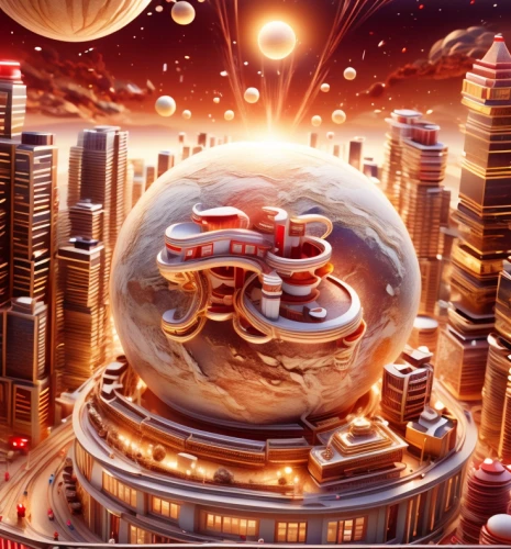 planet eart,futuristic landscape,sci fiction illustration,planet mars,copernican world system,alien planet,gas planet,fire planet,terraforming,alien world,red planet,fantasy city,sky space concept,solar cell base,planet,world digital painting,background image,exoplanet,skylanders,space port