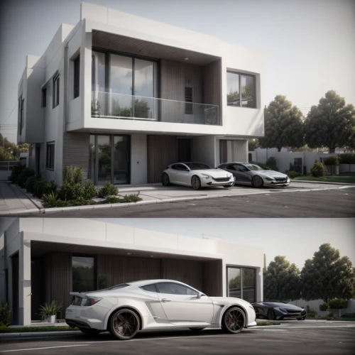 3d rendering,modern house,render,modern style,modern architecture,luxury home,garage,mclaren automotive,luxury property,automotive exterior,luxury cars,3d rendered,garage door,driveway,sls,supercars,gull wing doors,project 1,luxury real estate,concept car