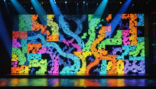 stage design,stage curtain,colorful tree of life,theater curtain,the stage,led display,vivid sydney,rainbow jazz silhouettes,keith haring,theater stage,musical,concert stage,theatre stage,decorative letters,attraction theme,alphabets,performing arts,musical paper,light paint,cube background,Photography,Fashion Photography,Fashion Photography 24