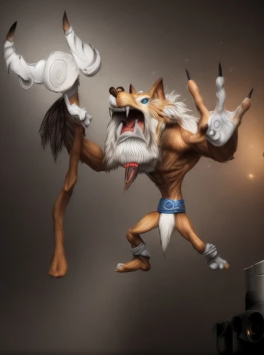 raging dogs,cordoba fighting dog,crash,pillow fight,two running dogs,anthropomorphized animals,smaland hound,3d render,nastygilrs,werewolves,rage,lucha libre,bongo,game art,posavac hound,unleashed,digital compositing,puppeteer,furta,run,Common,Common,Natural