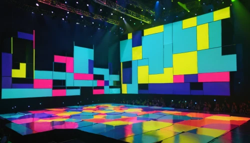 stage design,cube background,scenography,led display,theater stage,stage curtain,color wall,circus stage,cubes,pixel cube,tetris,cube surface,theater curtain,lighting system,theatre stage,concert stage,dance pad,vivid sydney,cube sea,colored lights,Photography,Fashion Photography,Fashion Photography 17