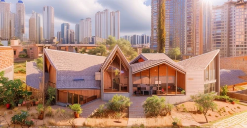 build by mirza golam pir,cube stilt houses,eco-construction,united arab emirates,property exhibition,3d rendering,wooden houses,eco hotel,asian architecture,urban development,chinese architecture,xiamen,medellin,chalets,new housing development,jumeirah,urbanization,jbr,urban design,moc chau hill