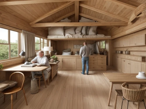 timber house,dunes house,wooden house,wooden sauna,wooden beams,wooden hut,inverted cottage,kitchen design,kitchen interior,breakfast room,danish house,woodwork,wooden floor,woodworker,modern kitchen,big kitchen,wood doghouse,eco-construction,wooden roof,kitchen & dining room table,Interior Design,Bedroom,Modern,Germany Simplicity