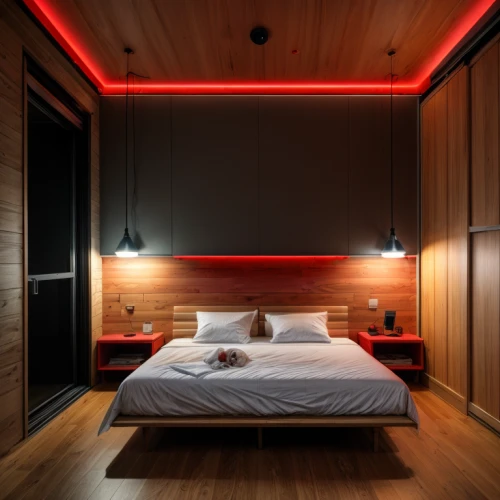 sleeping room,modern room,bedroom,guestroom,modern decor,guest room,great room,contemporary decor,boutique hotel,japanese-style room,room lighting,ceiling lighting,hotel w barcelona,interior modern design,canopy bed,wade rooms,capsule hotel,wooden beams,room divider,wall lamp