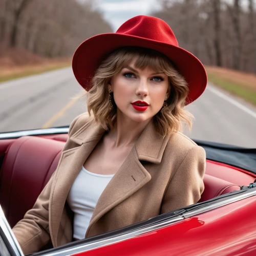 leather hat,red coat,red hat,red vintage car,beret,red lipstick,hat retro,red lips,womans hat,car model,hat,the hat-female,brown hat,red bow,the hat of the woman,women's hat,lady in red,pink hat,baseball cap,hat vintage,Photography,General,Natural