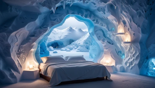 ice hotel,glacier cave,ice cave,ice castle,snowhotel,blue caves,igloo,the blue caves,blue cave,antartica,snow shelter,snow house,sleeping room,arctic,antarctic,cold room,antarctica,great room,ice wall,gerlitz glacier,Unique,Paper Cuts,Paper Cuts 10