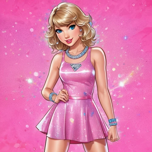 barbie doll,pink bow,pink background,party dress,barbie,doll dress,pink glitter,cupcake background,pink vector,diamond background,cocktail dress,pink beauty,edit icon,fashion vector,bandana background,rhinestones,color pink,pink scrapbook,pink,pink lady,Illustration,Japanese style,Japanese Style 01