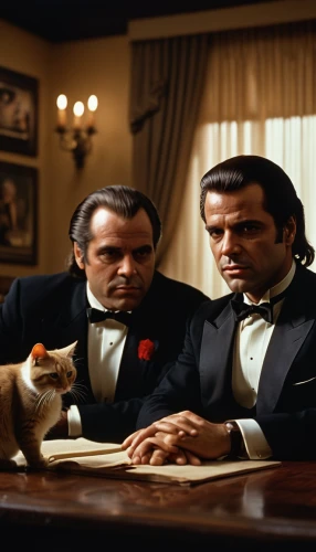 godfather,businessmen,clue and white,two cats,mafia,the cat and the,business men,vintage cats,business meeting,cufflink,the cairo,concierge,bond,oddcouple,business icons,receptionists,the sheet bond,lawyers,two face,attorney,Photography,General,Cinematic