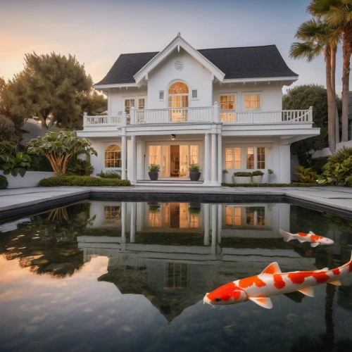 florida home,house by the water,luxury home,beautiful home,koi pond,mansion,luxury property,koi fish,pool house,luxury real estate,large home,house with lake,crib,house of the sea,koi,holiday villa,dunes house,red fish,tropical house,fish wind sock,Photography,General,Natural