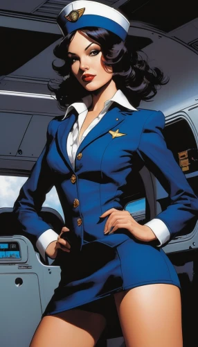 flight attendant,stewardess,policewoman,captain p 2-5,flight engineer,china southern airlines,delta sailor,retro women,courier driver,sailor,retro woman,navy suit,pin ups,airline,opel captain,navy,naval officer,captain,lockheed,wonderwoman,Illustration,American Style,American Style 06