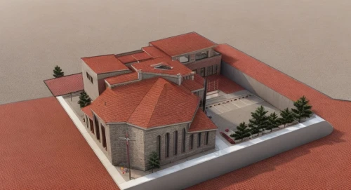 3d rendering,school design,medieval architecture,religious institute,byzantine museum,byzantine architecture,model house,monastery,monastery of santa maria delle grazie,collegiate basilica,synagogue,render,chancellery,new town hall,3d rendered,romanesque,ayasofya,3d model,city church,new building,Common,Common,None