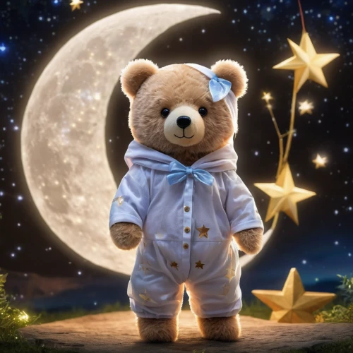 3d teddy,bear teddy,teddy-bear,ursa major zodiac,ursa major,teddybear,cute bear,teddy bear,plush bear,teddy bear waiting,scandia bear,moon and star background,teddy,teddy bear crying,teddies,cuddly toys,bear,night image,astronomer,little bear,Photography,General,Natural