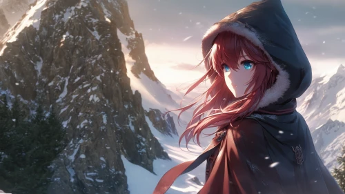 winter background,red riding hood,winterblueher,glory of the snow,little red riding hood,in the snow,christmas snowy background,snow fields,snow scene,the spirit of the mountains,winter dress,snow drawing,winter magic,mountains snow,the snow queen,winter dream,snowfall,snowy mountains,sidonia,cloak