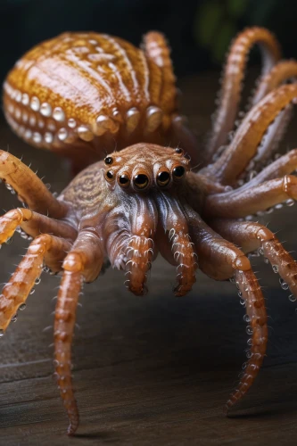 tarantula,cnidarian,baboon spider,cephalopod,octopus,nautilus,hermit crab,fun octopus,cretoxyrhina,deep sea nautilus,horsehair crab,kraken,ten-footed crab,calamari,octopus tentacles,cephalopods,marine invertebrates,crab 1,crab,palm spider,Photography,General,Natural