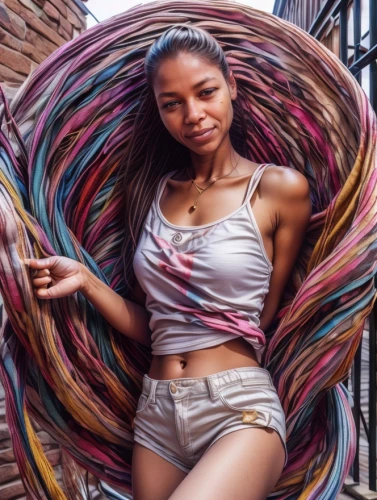 hula hoop,art model,neon body painting,color pencil,colourful pencils,chalk drawing,colorful,colored pencils,bodypainting,aeriel,color pencils,aerial hoop,female model,colorful background,body painting,hula,tie dye,multi-colored,coloured pencils,multi coloured