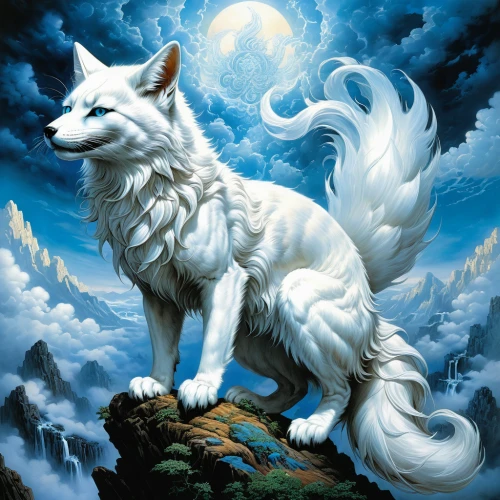 howling wolf,white shepherd,constellation wolf,white dog,samoyed,american eskimo dog,canidae,european wolf,gray wolf,wolf,canadian eskimo dog,carpathian shepherd dog,canis lupus,arctic fox,wolf couple,northern inuit dog,kitsune,berger blanc suisse,wolfdog,wolf's milk,Photography,General,Natural