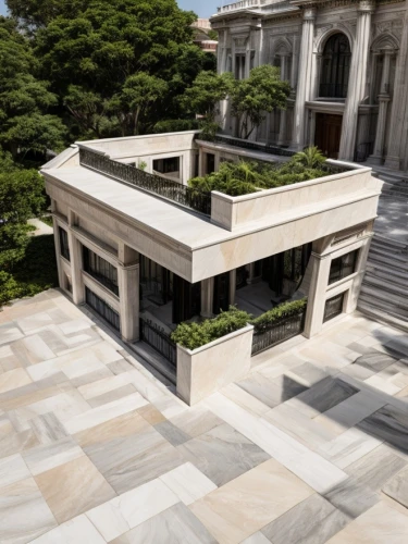 marble palace,landscape design sydney,landscape designers sydney,mansion,garden elevation,luxury home,classical architecture,neoclassical,luxury property,athenaeum,garden design sydney,official residence,model house,house with caryatids,luxury real estate,chile house,entablature,3d rendering,bendemeer estates,flat roof,Architecture,Villa Residence,Modern,Plateresque