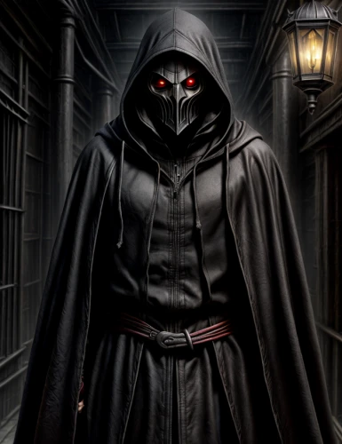 hooded man,shinigami,grimm reaper,daemon,count,guy fawkes,spawn,fawkes mask,black coat,grim reaper,reaper,lucifer,fawkes,neophyte,red hood,bram stoker,dracula,dodge warlock,anonymous,carpathian