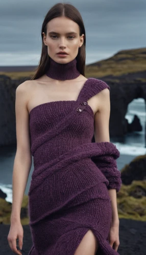 sackcloth textured,knitwear,knitting clothing,purple dress,mauve,giants causeway,knitted,knitting wool,orla,violet head elf,girl on the dune,purple landscape,raw silk,sackcloth,woolen,calluna,image manipulation,violet,menswear for women,woven fabric,Photography,General,Natural