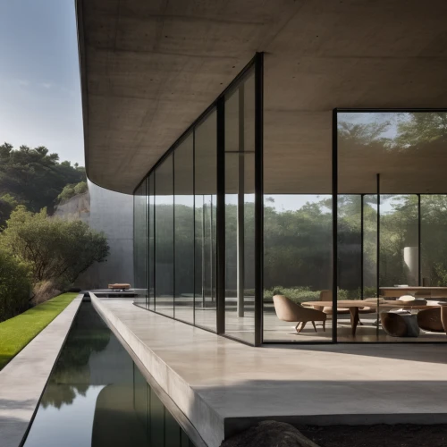 dunes house,corten steel,modern house,archidaily,modern architecture,exposed concrete,mid century house,glass wall,mirror house,private house,house by the water,glass facade,residential house,summer house,cube house,concrete slabs,structural glass,pool house,luxury property,house in the mountains,Photography,General,Natural